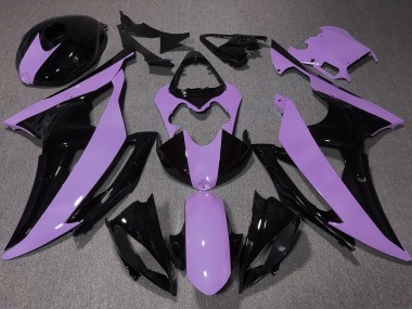Großhandel Yamaha YZF R6 Motorrad Verkleidung 2008-2016 - Lila Glanzendes Schwarz
