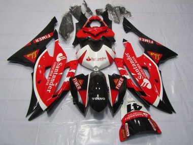 Großhandel Yamaha YZF R6 Motorrad Verkleidung 2008-2016 - Weiss Rot Schwarz Santunder