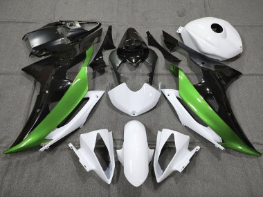 Großhandel Yamaha YZF R6 Motorrad Verkleidung 2008-2016 - Weiss Grun Glanzendes Schwarz