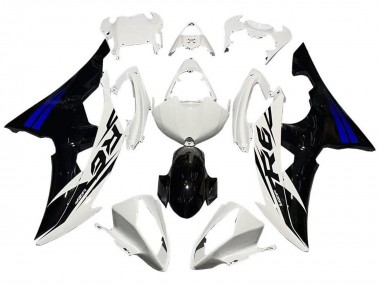 Großhandel Yamaha YZF R6 Motorrad Verkleidung 2008-2016 - Weiss Blau Glanzendes Schwarz
