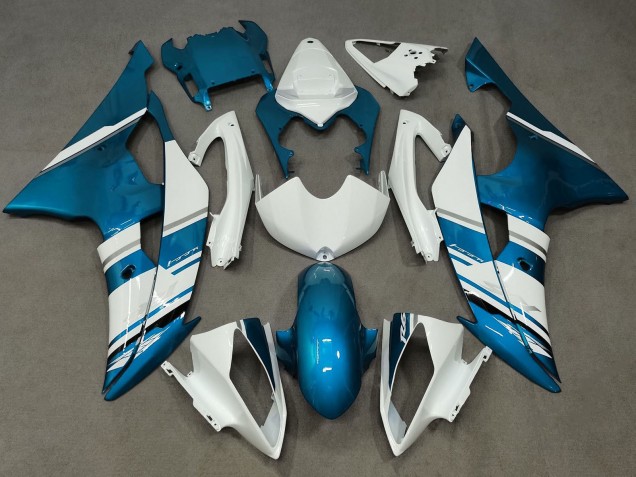 Großhandel Yamaha YZF R6 Motorrad Verkleidung 2008-2016 - Weiss Blau