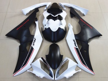 Großhandel Yamaha YZF R6 Motorrad Verkleidung 2008-2016 - Weiss Matt Schwarz Rot