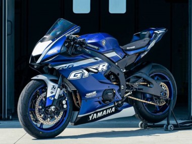 Großhandel Yamaha YZF R6 Motorrad Verkleidung 2017-2023 - Blau Silber GYTR