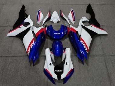 Großhandel Yamaha YZF R6 Motorrad Verkleidung 2017-2023 - Weiss Rot Blau Schwarz