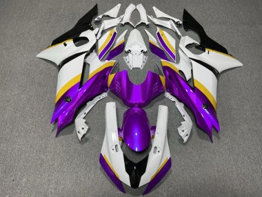Großhandel Yamaha YZF R6 Motorrad Verkleidung 2017-2023 - Weiss Blau Lila Schwarz