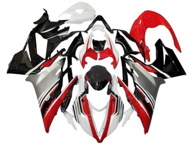 Großhandel Triumph Daytona 675 Triple Motorrad Verkleidung 2013-2016 - Weiss Rot Silber Glanzendes Schwarz