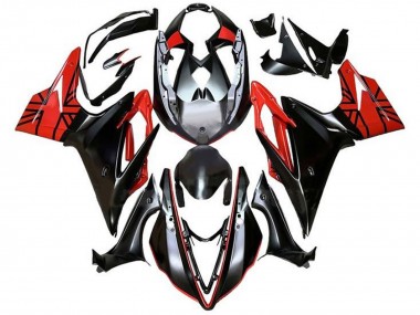 Großhandel Triumph Daytona 675 Triple Motorrad Verkleidung 2013-2016 - Silber Rot Glanzendes Schwarz