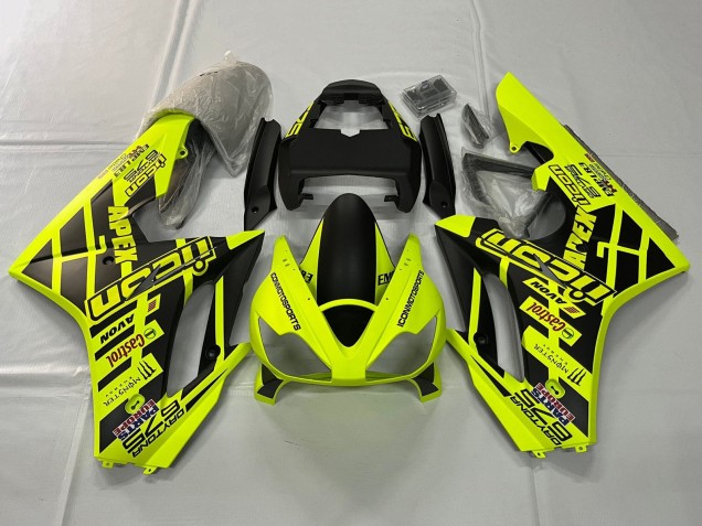 Großhandel Triumph Daytona 675 Triple Motorrad Verkleidung 2006-2008 - Gelb Matt Schwarz