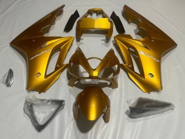 Großhandel Triumph Daytona 675 Triple Motorrad Verkleidung 2006-2008 - Metallisch Gold