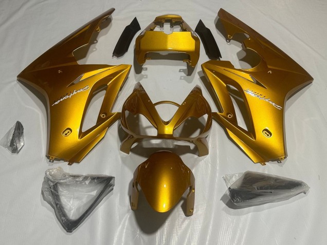 Großhandel Triumph Daytona 675 Triple Motorrad Verkleidung 2006-2008 - Metallisch Gold