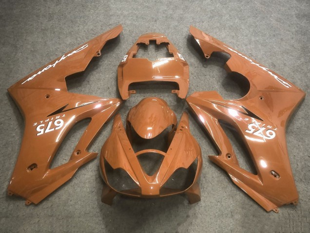 Großhandel Triumph Daytona 675 Triple Motorrad Verkleidung 2006-2008 - Bronze Orange