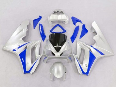Großhandel Triumph Daytona 675 Triple Motorrad Verkleidung 2006-2008 - Silber Blau