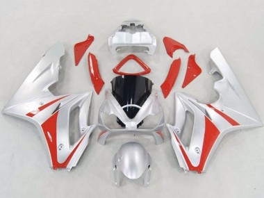 Großhandel Triumph Daytona 675 Triple Motorrad Verkleidung 2006-2008 - Silber Rot