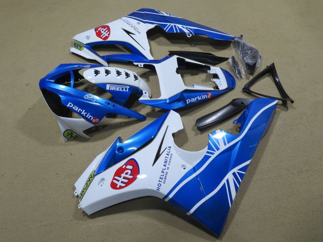 Großhandel Triumph Daytona 675 Triple Motorrad Verkleidung 2006-2008 - Weiss Blau