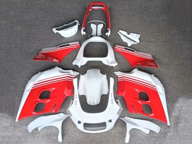 Großhandel Honda CBR1000F Hurricane Motorrad Verkleidung 1987-1988 - Weiss Rot