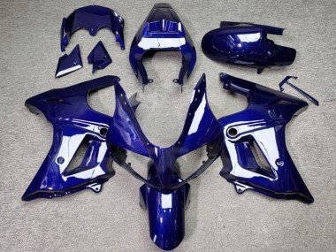 Großhandel Suzuki SV650 Motorrad Verkleidung 2003-2013 - Glanzendes Blau Carbonfaser