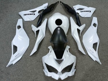 Großhandel Kawasaki ZX4R ZX-4RR Motorrad Verkleidung 2019-2025 - Weiss Matt Schwarz