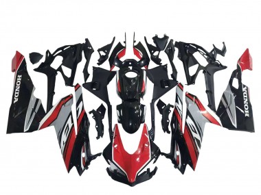 Großhandel Honda CBR250RR Motorrad Verkleidung 2017-2022 - Rot Silber Glanzendes Schwarz