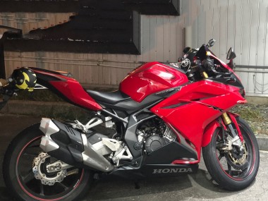 Großhandel Honda CBR250RR Motorrad Verkleidung 2017-2022 - Rot Matt Schwarz