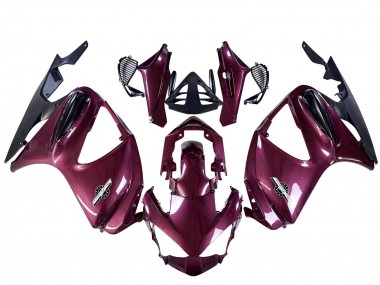 Großhandel Honda ST1300 Motorrad Verkleidung 2002-2016 - Lila Matt Schwarz