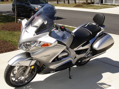 Großhandel Honda ST1300 Motorrad Verkleidung 2002-2016 - Silber Matt Schwarz