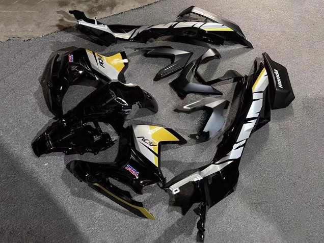 Großhandel Honda ADV160 Motorrad Verkleidung 2022-2024 - Silber Gelb Glanzendes Schwarz HRC