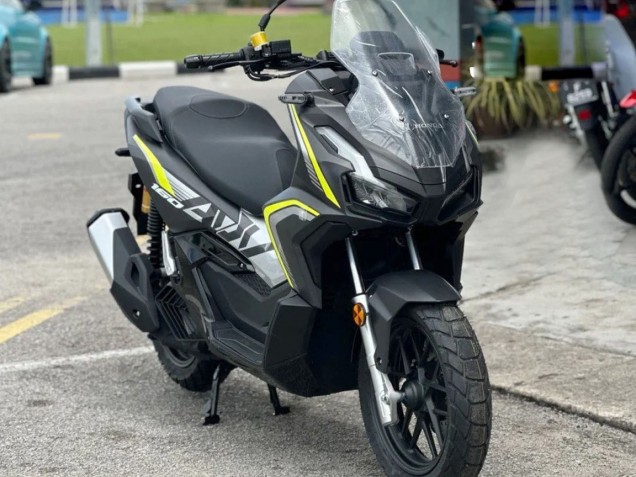 Großhandel Honda ADV160 Motorrad Verkleidung 2022-2024 - Silber Gelb Matt Schwarz