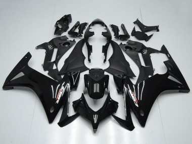 Großhandel Honda CBR500R Motorrad Verkleidung 2013-2015 - Glanzendes Schwarz Matt Schwarz