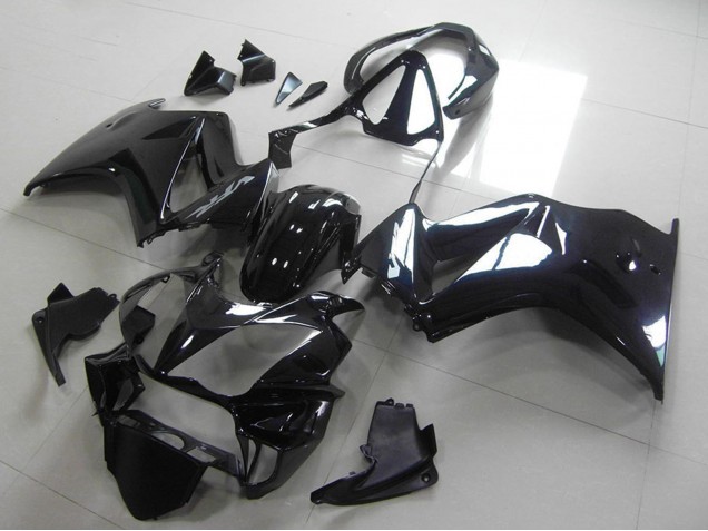 Großhandel Honda VFR 800 Motorrad Verkleidung Kit 2002-2013 - Glanzendes Schwarz