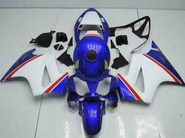 Großhandel Honda VFR 800 Motorrad Verkleidung 2002-2013 - Weiss Blau Rot
