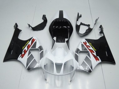 Großhandel Honda VTR1000 Motorrad Verkleidung 2000-2006 - Weiss Glanzendes Schwarz
