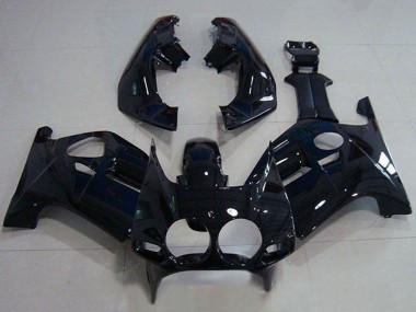 Großhandel Honda CBR250RR MC19 Motorrad Verkleidung 1988-1989 - Glanzendes Schwarz