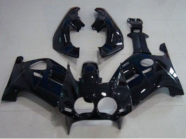 Großhandel Honda CBR250RR MC19 Motorrad Verkleidung 1988-1989 - Glanzendes Schwarz