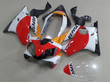 Großhandel Honda CBR600 F4i Motorrad Verkleidung 2004-2007 - Weiss Rot Gelb Glanzendes Schwarz Repsol