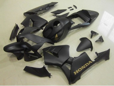 Großhandel Honda CBR600RR Motorrad Verkleidung 2003-2004 - Matt Schwarz Gold Aufkleber