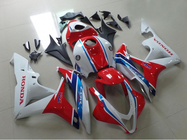 Großhandel Honda CBR600RR Motorrad Verkleidung 2007-2008 - Weiss Rot Hellblau HRC