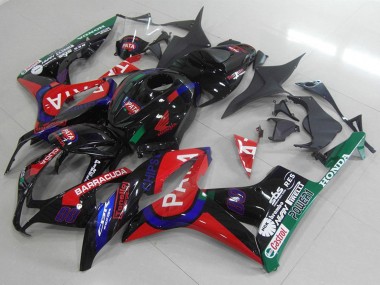 Großhandel Honda CBR600RR Motorrad Verkleidung 2007-2008 - Glanzendes Schwarz Rot Blau Pata