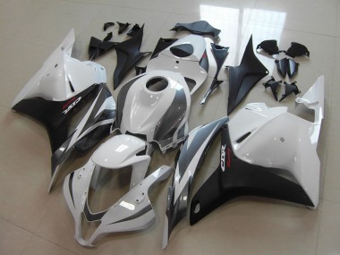 Großhandel Honda CBR600RR Motorrad Verkleidung 2009-2012 - Weiss Grau Matt Schwarz