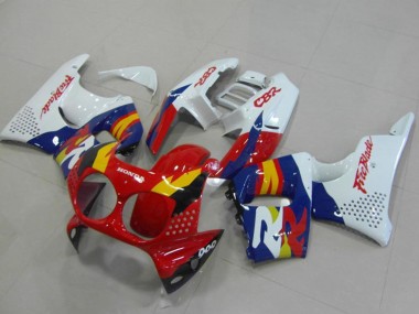 Großhandel Honda CBR900RR 893 Motorrad Verkleidung 1994-1995 - Weiss Rot Blau Gelb