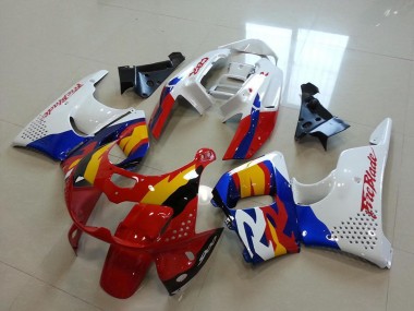 Großhandel Honda CBR900RR 893 Motorrad Verkleidung 1996-1997 - Weiss Rot Blau Gelb