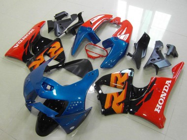 Großhandel Honda CBR900RR 919 Motorrad Verkleidung 1998-1999 - Rot Blau Glanzendes Schwarz