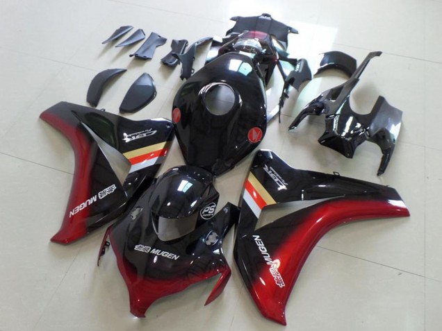 Großhandel Honda CBR1000RR Motorrad Verkleidung 2008-2011 - Glanzendes Schwarz Rot Mugen