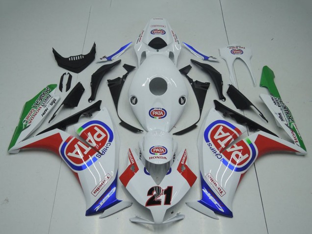Großhandel Honda CBR1000RR Motorrad Verkleidung 2012-2016 - Weiss Rot Blau Grun Pata 21