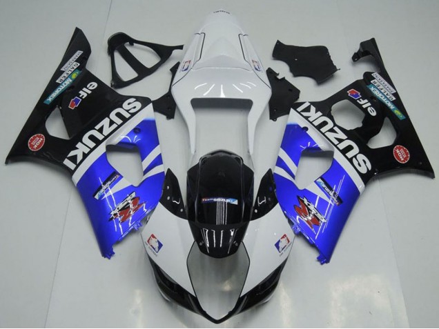 Großhandel Suzuki GSXR 1000 Motorrad Verkleidung 2003-2004 - Weiss Blau Schwarz Rot Elf