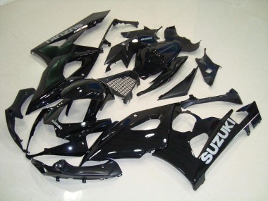 Großhandel Suzuki GSXR 1000 Motorrad Verkleidung 2005-2006 - Glanzendes Schwarz