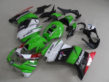 Großhandel Kawasaki ZX250R Motorrad Verkleidung 2008-2012 - Weiss Grun Schwarz Rot Elf
