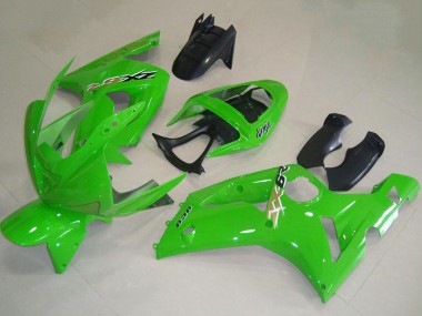 Großhandel Kawasaki ZX6R Motorrad Verkleidung 2003-2004 - Grun
