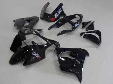 Großhandel Kawasaki ZX9R Motorrad Verkleidung 2000-2001 - Glanzendes Schwarz