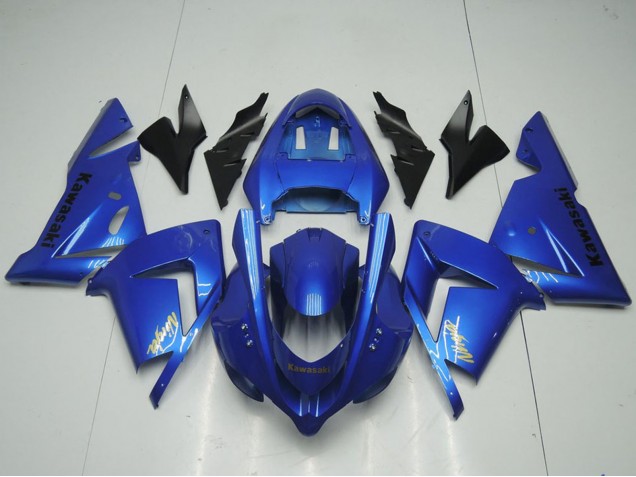 Großhandel Kawasaki ZX10R Motorrad Verkleidung 2004-2005 - Blau