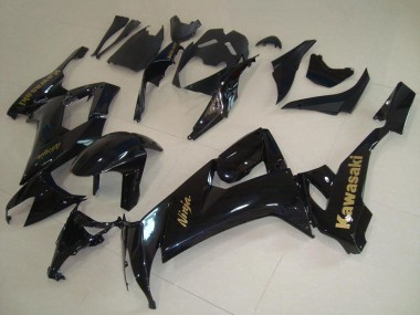 Großhandel Kawasaki ZX10R Motorrad Verkleidung 2008-2010 - Glanzendes Schwarz Gold Aufkleber